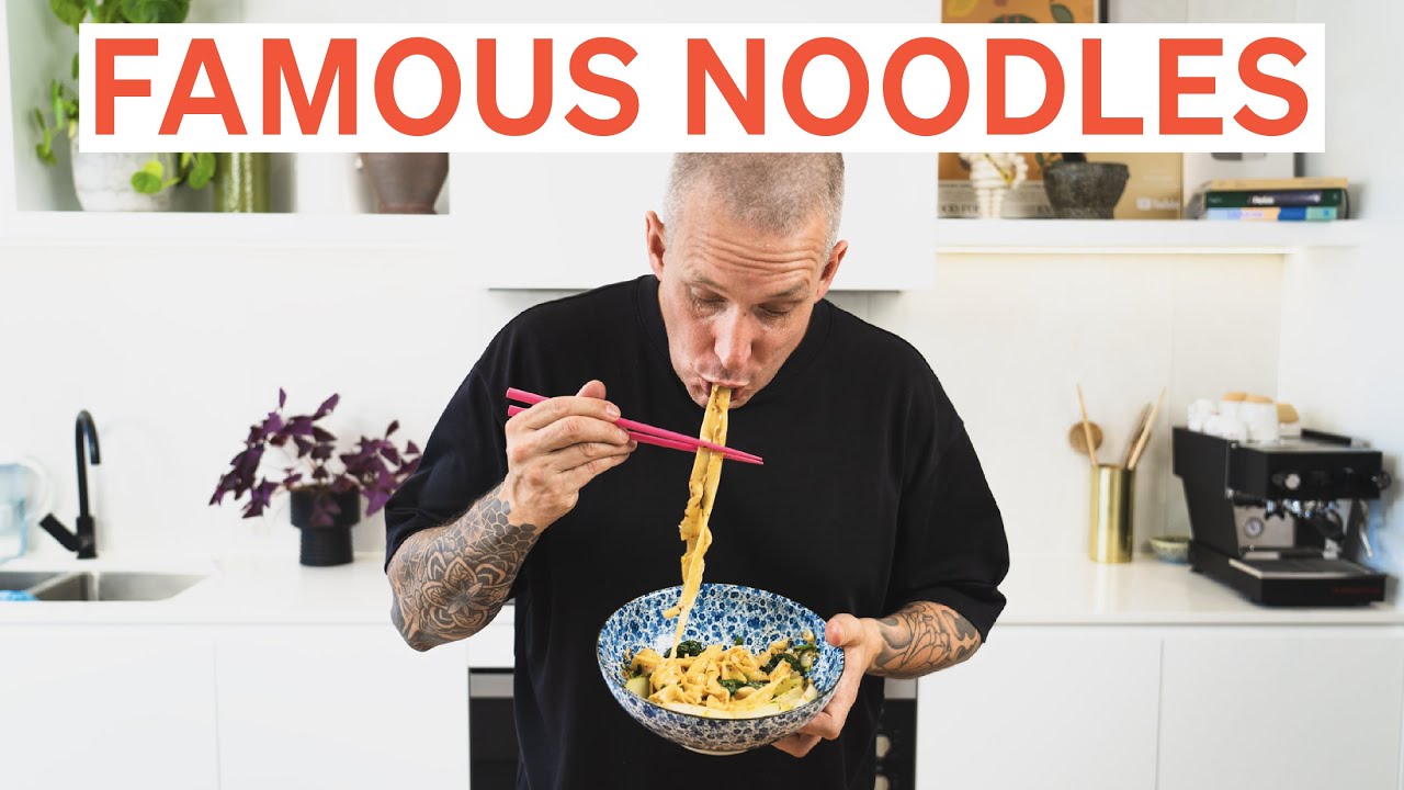 Hand Torn Biang Biang Noodles - a step by step to this famous dish