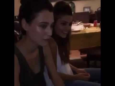 Hande Erçel ve Merve Çağıran Aşk Laftan Anlamazın 6. Bölümünü izliyorlar