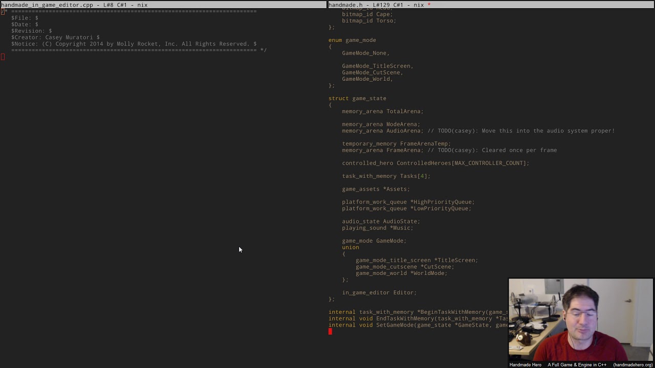 Handmade Hero Day 488 - Adding an In-Game Editor