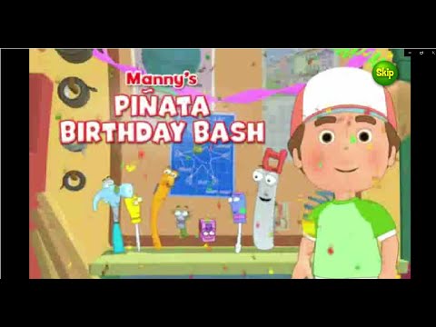 Handy Manny: Manny's Piñata Birthday Bash - Old Flash Games