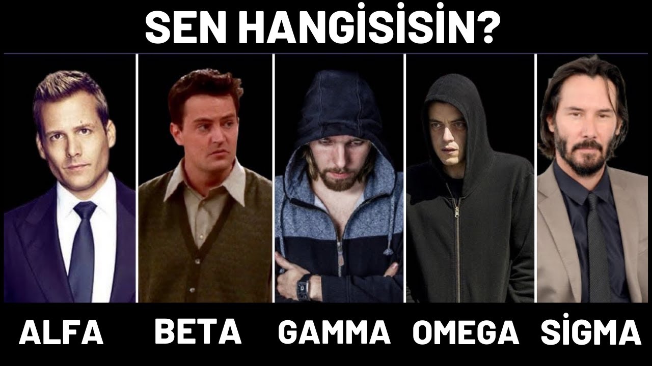 Hangi Erkek Tipi Daha Güçlü ve Zeki? Alfa, Beta, Delta, Sigma, Gamma