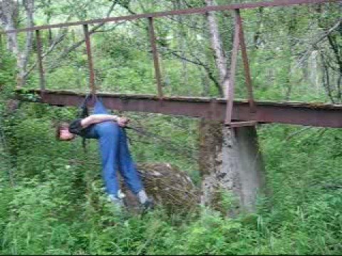 Hanging in overalls
