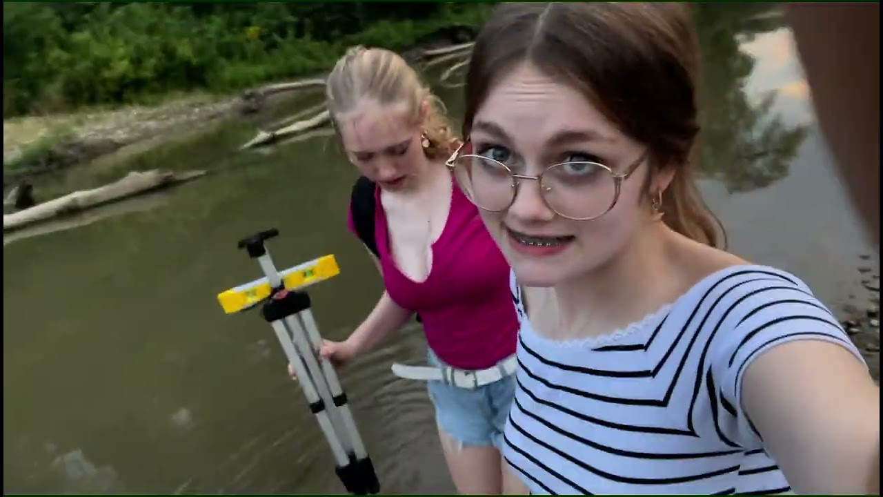 Hanging out down by the river last summer