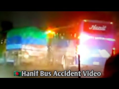 🇧🇩Hanif Bus Dangerous Accident With Truck In Bangladesh😱