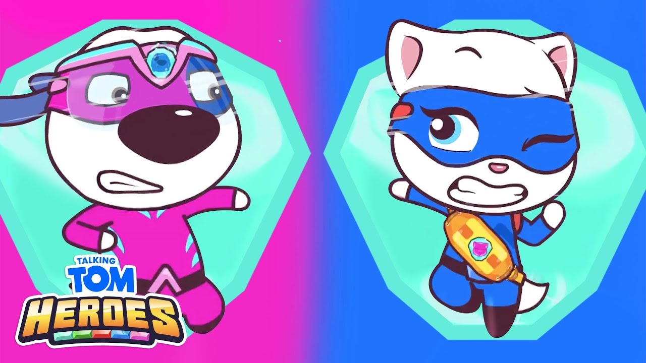 Hank’s Superpower Swap - Heroes Month | Talking Tom Heroes Episode 47