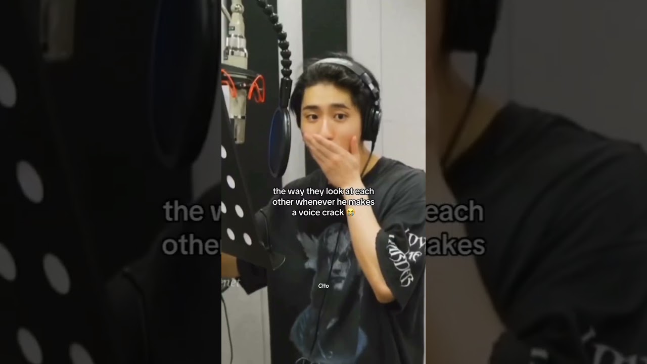 HAN'S VOICE CRACKS #straykids #hanjisung bangchan #kpop #shorts
