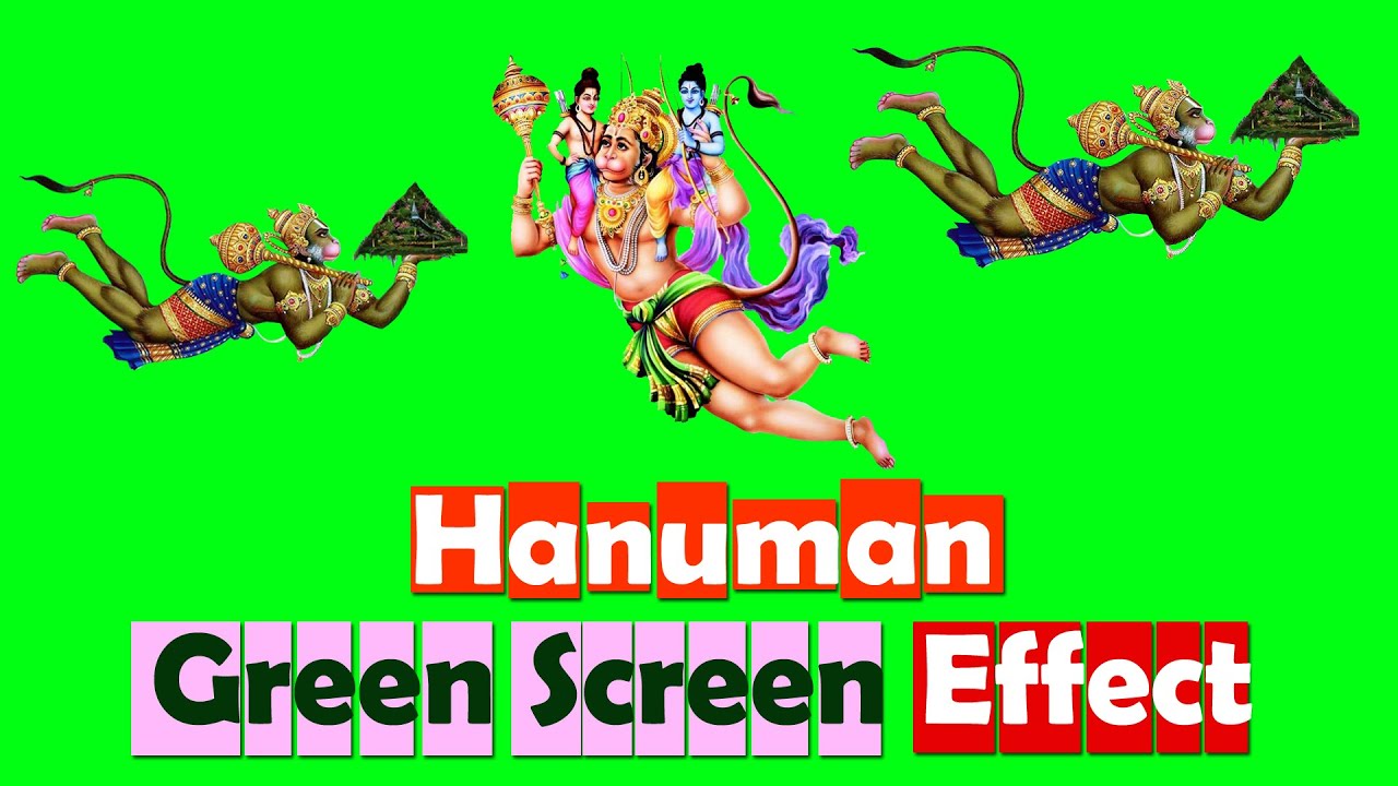 Hanuman Green Screen Effect | Hanuman Green Screen Video | Hanuman JI Green Screen | gfx 18 media