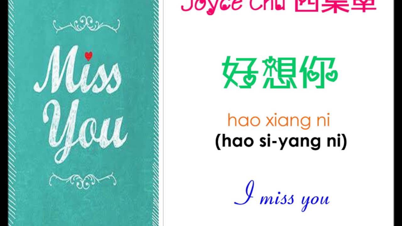 Hao Xiang Ni by Joyce Chu