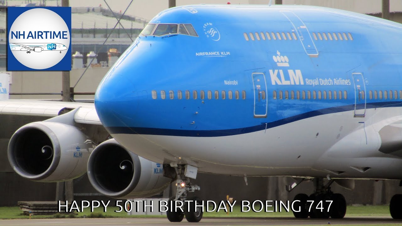 HAPPY 50th BIRTHDAY BOEING 747
