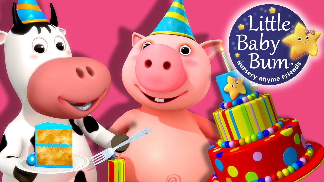 Happy Birthday Song | Nursery Rhymes for Babies by LittleBabyBum - ABCs and 123s
