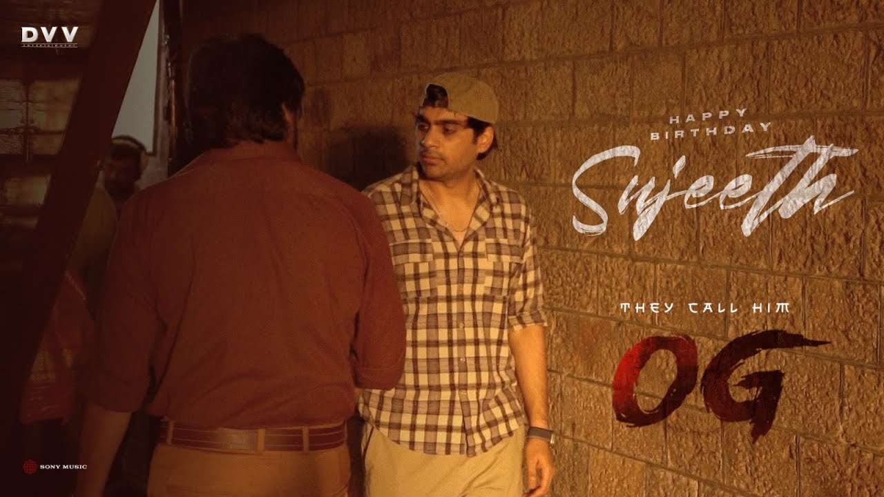 Happy Birthday Sujeeth - #OG | Pawan Kalyan | Emraan Hashmi | Thaman S |  DVV Danayya