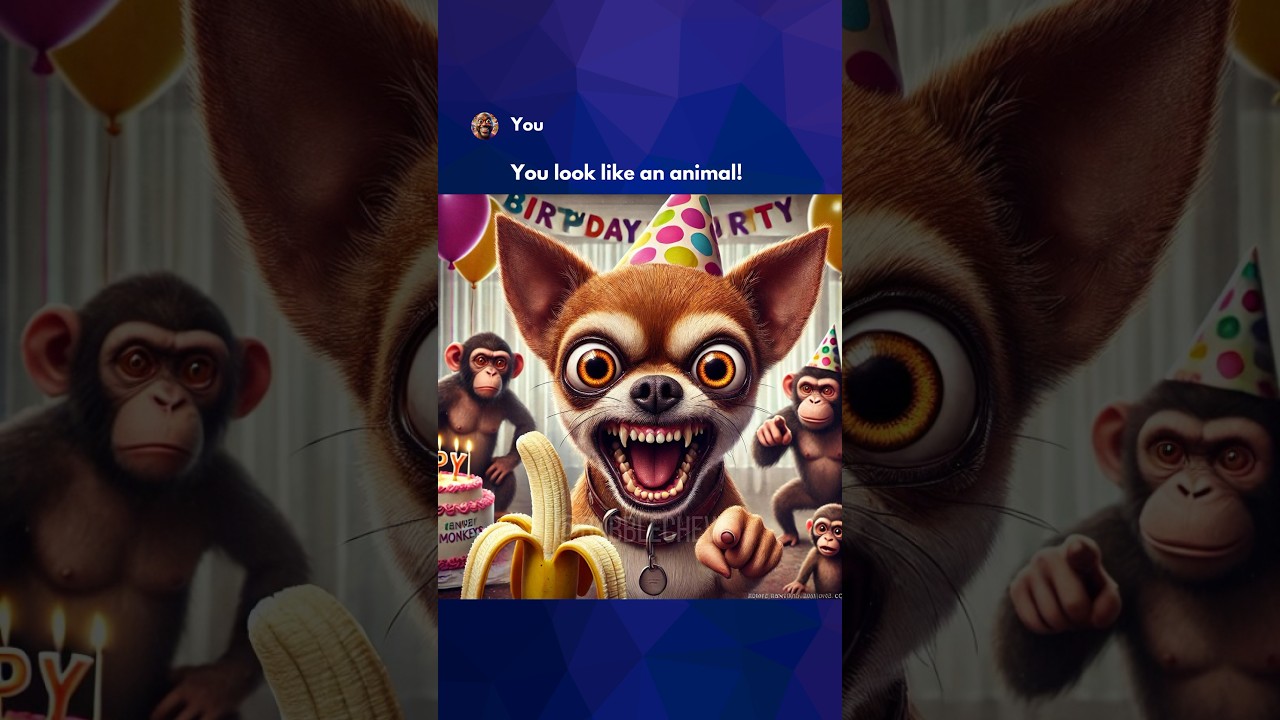 Happy Birthday to you! Nobody likes you! 😭🥳 #ai #aiart #chatgpt