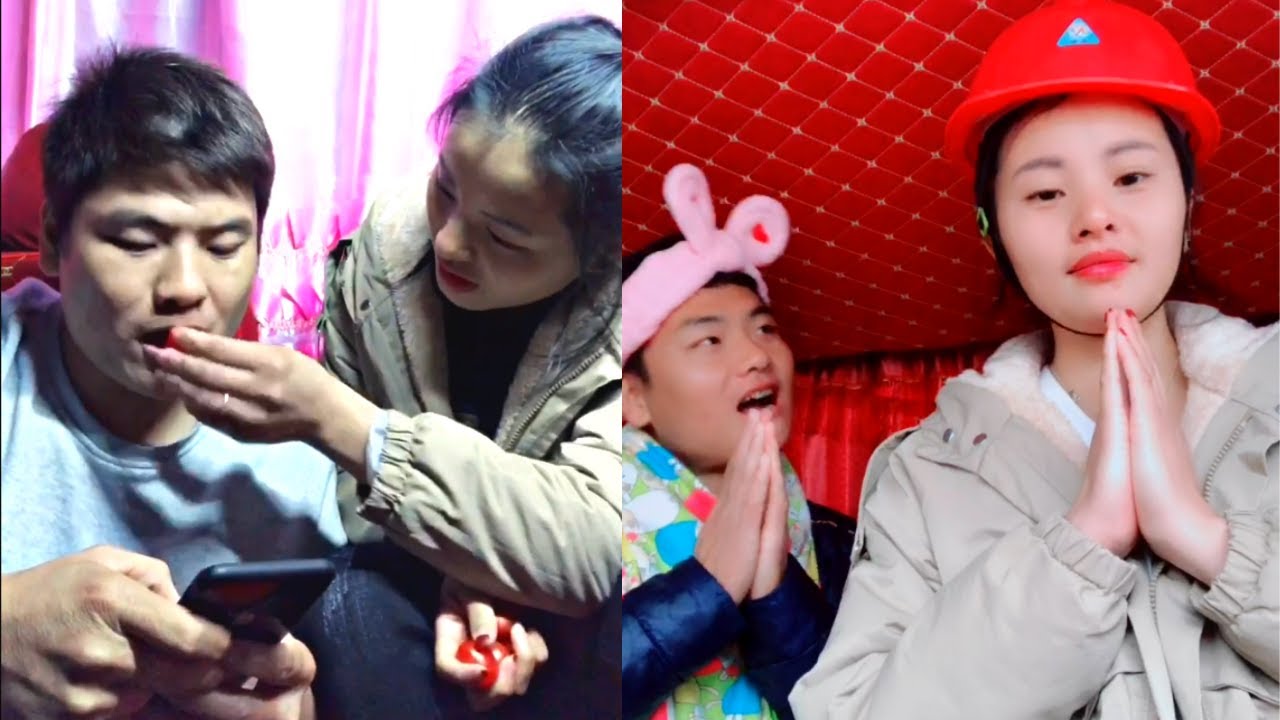 Happy couple relationship. Female truck driver Lizi