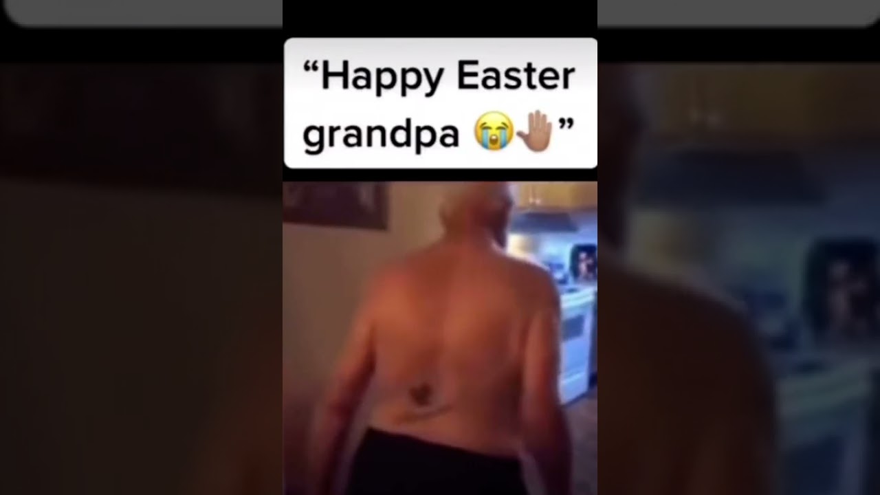 happy easter grandpa