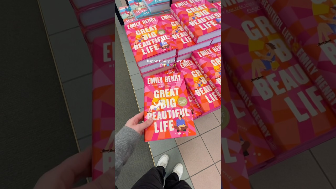 Happy Emily Henry day🥳 #books #booktok #booklover #bookish #bookhaul #bookshopping