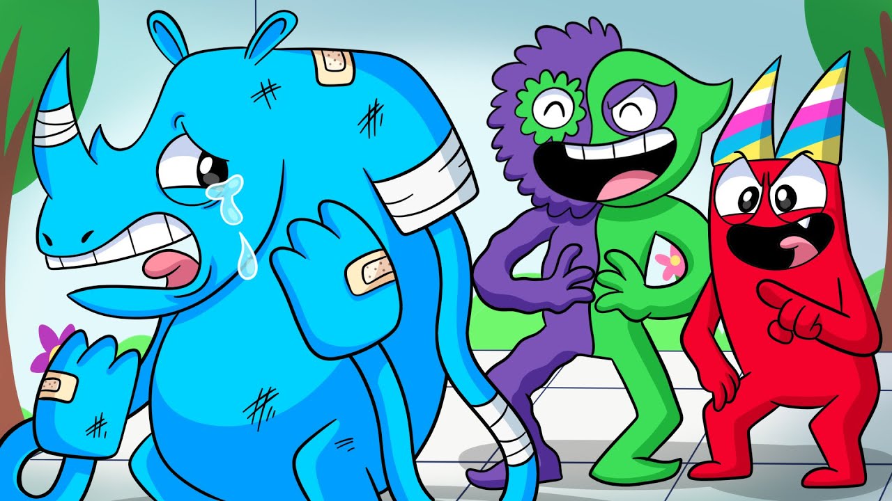 HAPPY FRANK SAD ORIGIN STORY! Garten of Banban 6 Animation