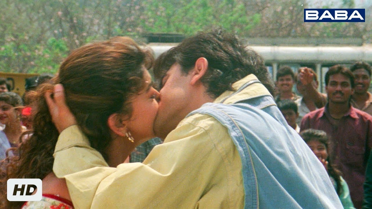 Happy Kiss Day: Aamir Khan and Juhi Chawla Kissing Scene | Ishq | Ajay Devgan | Kajol | HD Video