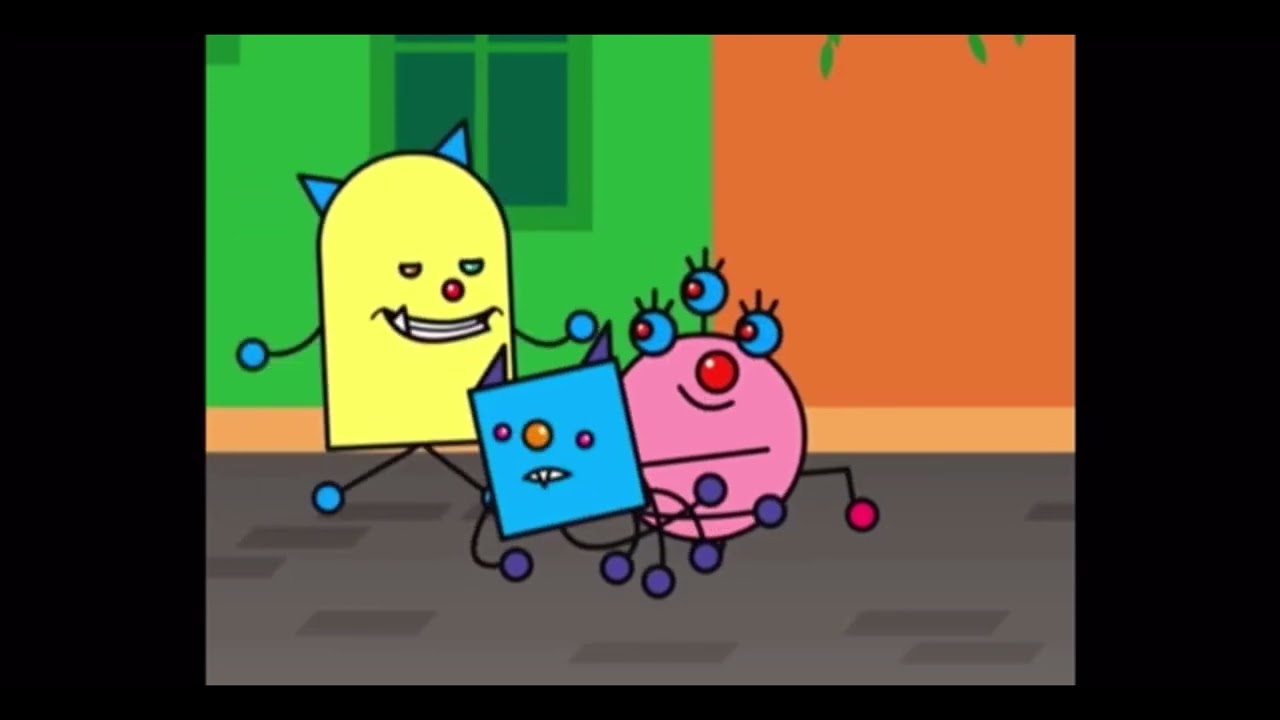 Happy monster band clip from the Disney junior 45 years logo