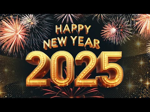 Happy New Year 2025 Best NEW YEAR COUNTDOWN 60 seconds TIMER Animation with Sound Effects
