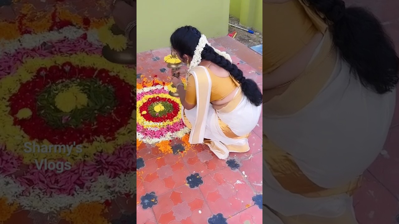 Happy Onam🌺🌸🌼 #onamspecial #onamcelebration #onam2023 @SharmysVlogs