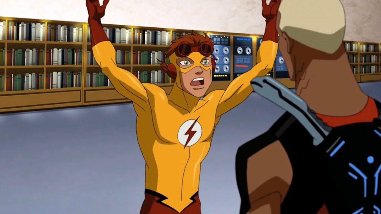 Happy/Funny Soft Wally West Young Justice Scene Pack 1080p