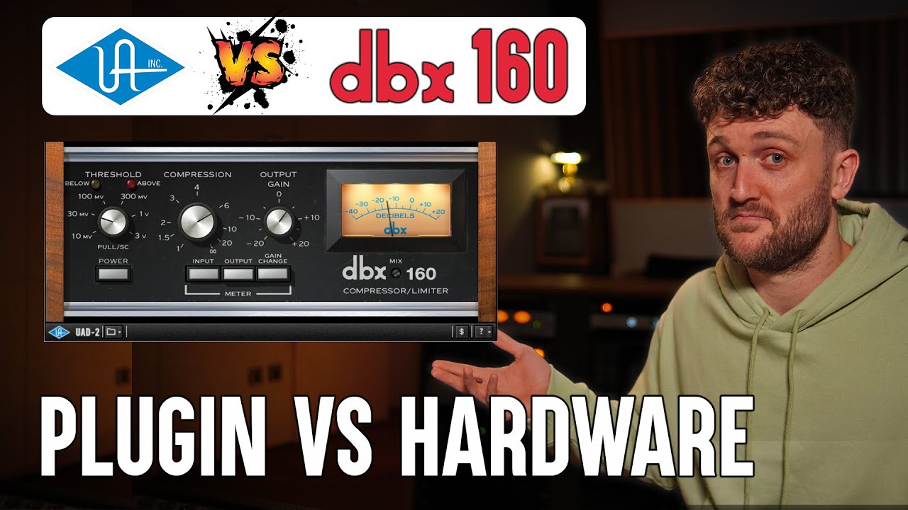 HARDWARE DBX 160XT vs 160VU PLUGIN | Plugin vs Hardware