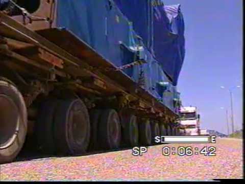 Hareket Project -Heavy Transport-Engine and Block Transportation-Turkey 2002
