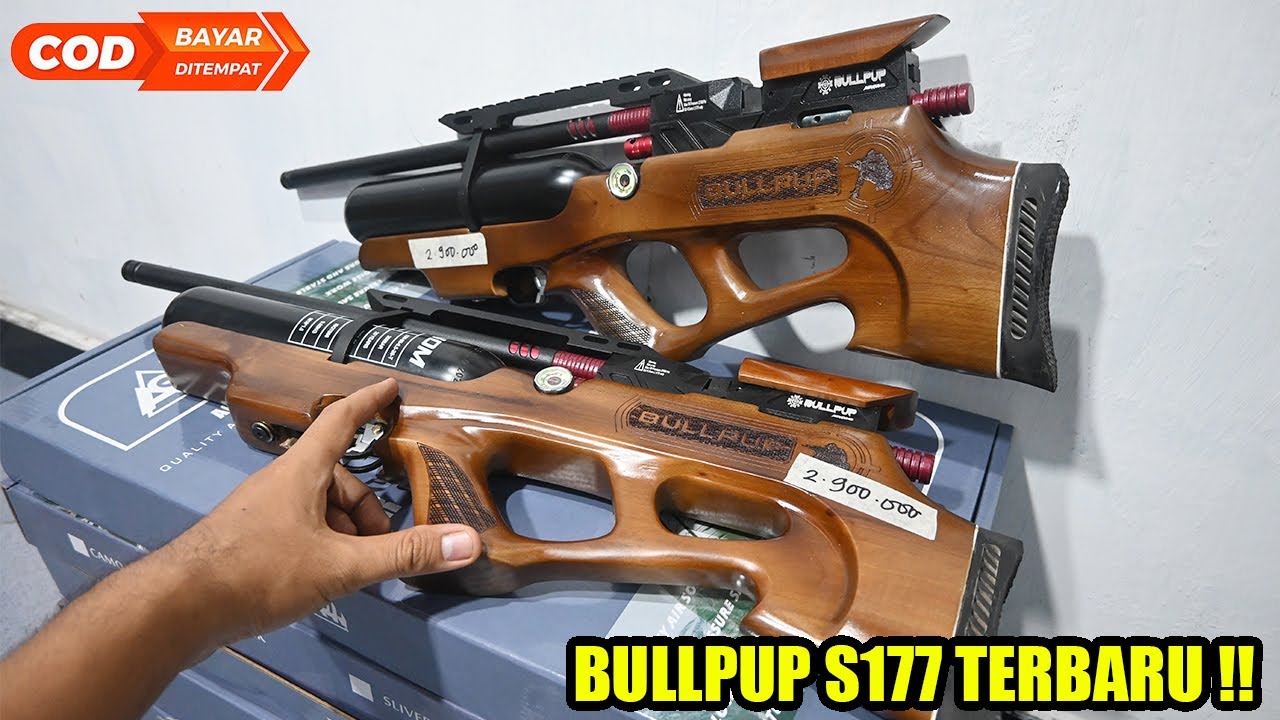 Harga senapan angin PCP BOCAP BULLPUP 500CC SERI S177 PREMIUM terbaru di 2024