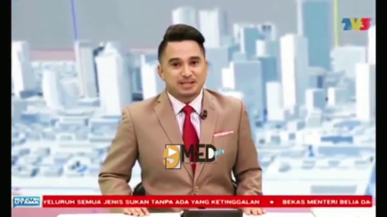 Hari Terakhir Izwan Azir Salleh baca berita tv3