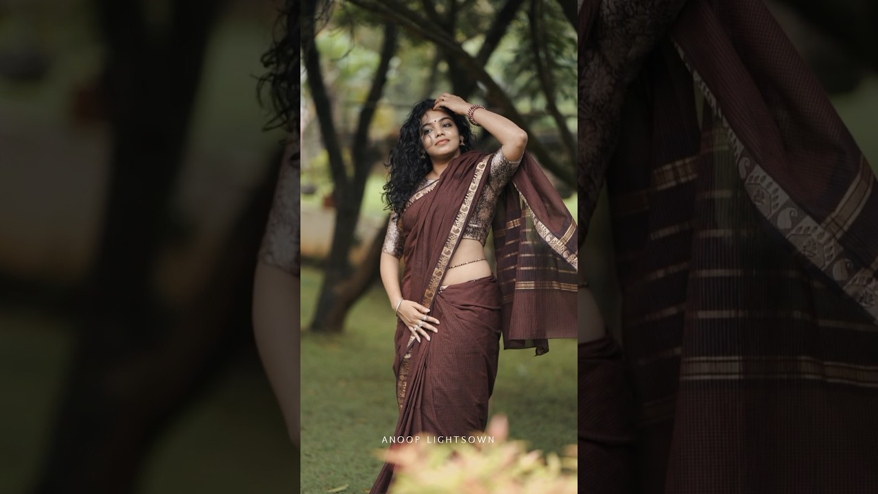 #harithanair #fashion #haritha #photoshoot #shooting #saree