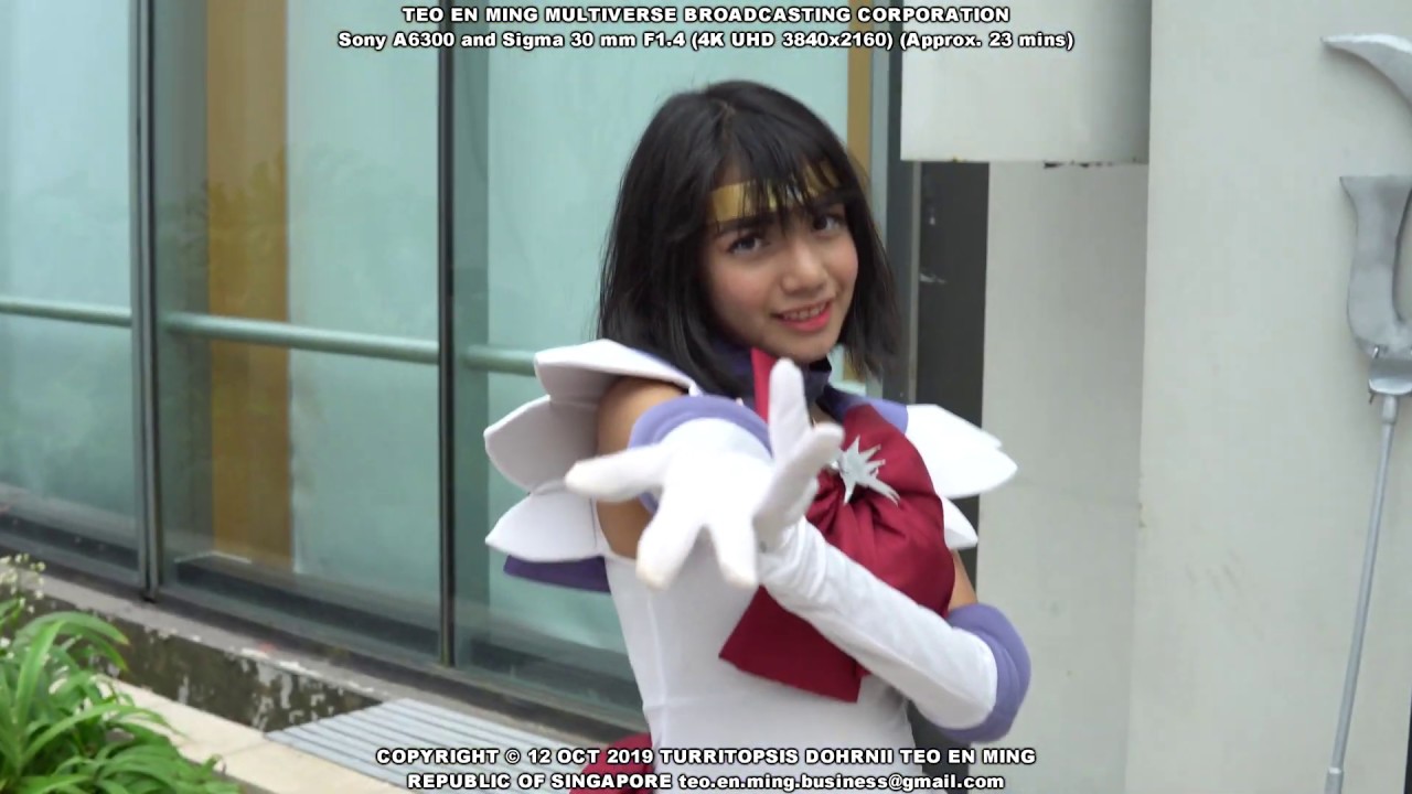 Harlinder Sailor Saturn Sailormoon at GameStart 2019 Saturday