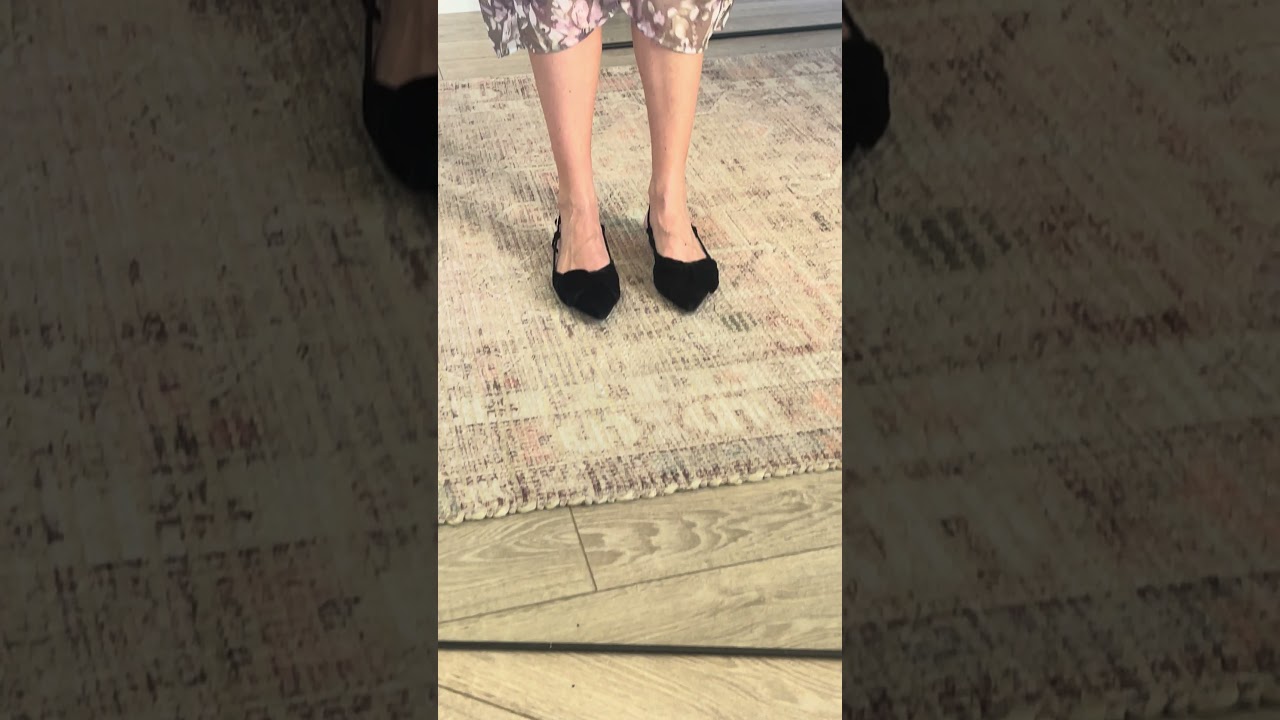 Harmony Flats in Black Velvet