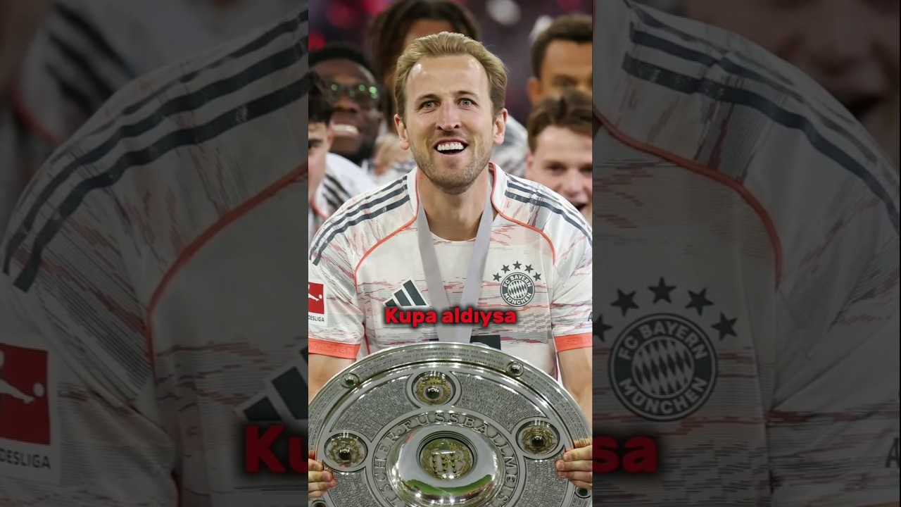 Harry Kane İlk Lig Kupasını Kazandı! 😱