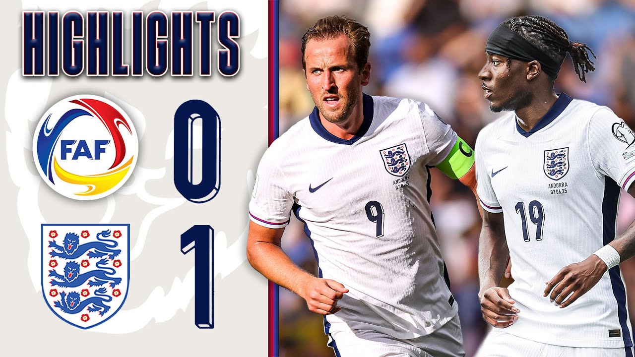 Harry Kane Secures All Three Points | Andorra 0-1 England | World Cup Qualifiers | Highlights