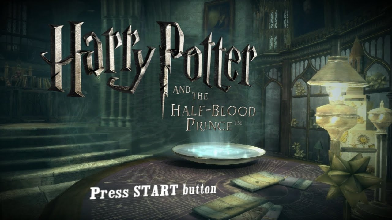 Harry Potter and the Half-Blood Prince - PS3 - Title Screen Movie