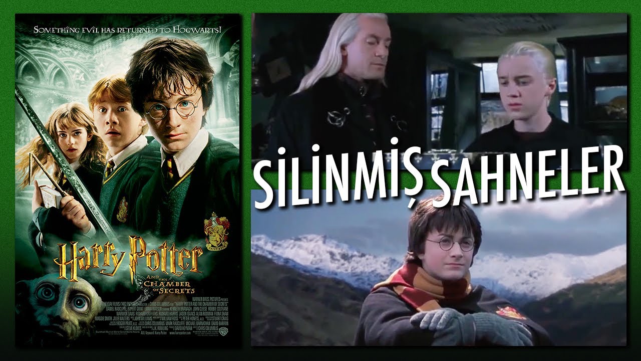 Harry Potter ve Sırlar Odası'ndaki Silinmiş Sahneler! - Türkçe Altyazılı
