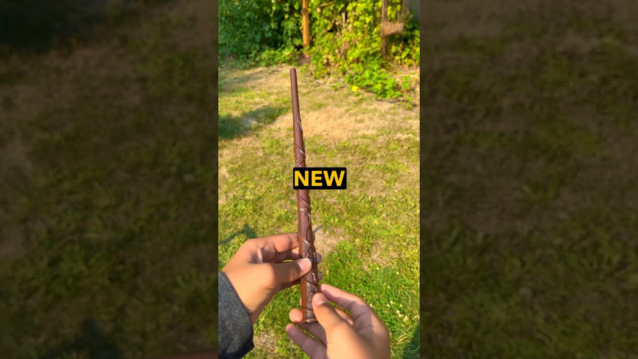 Harry Potter Wand That Shoots Real Fire - Magic Comes to Life! #youtubeshorts #toyreview #viral