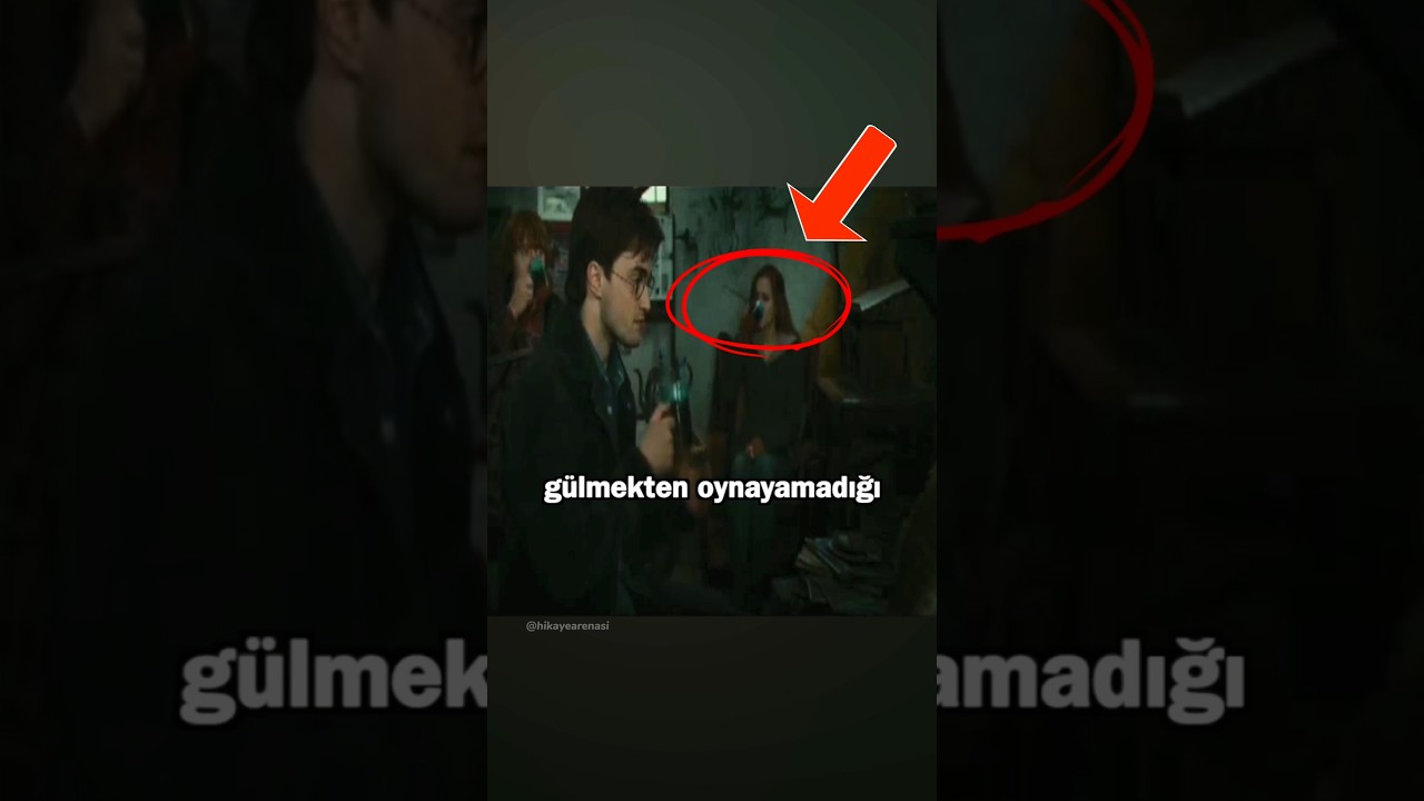 Harry Potter'da Emma Watson'ın Gülmekten Oynayamadığı Sahne