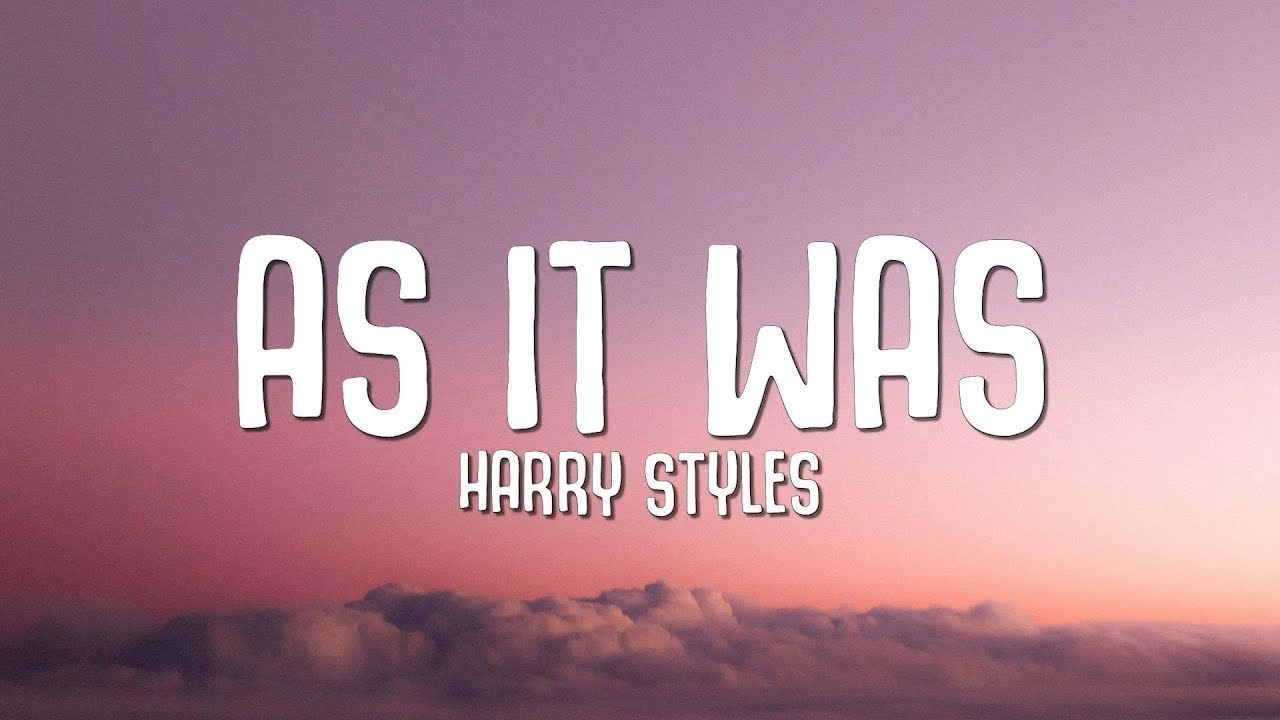 Harry Styles - As It Was (Lyrics)