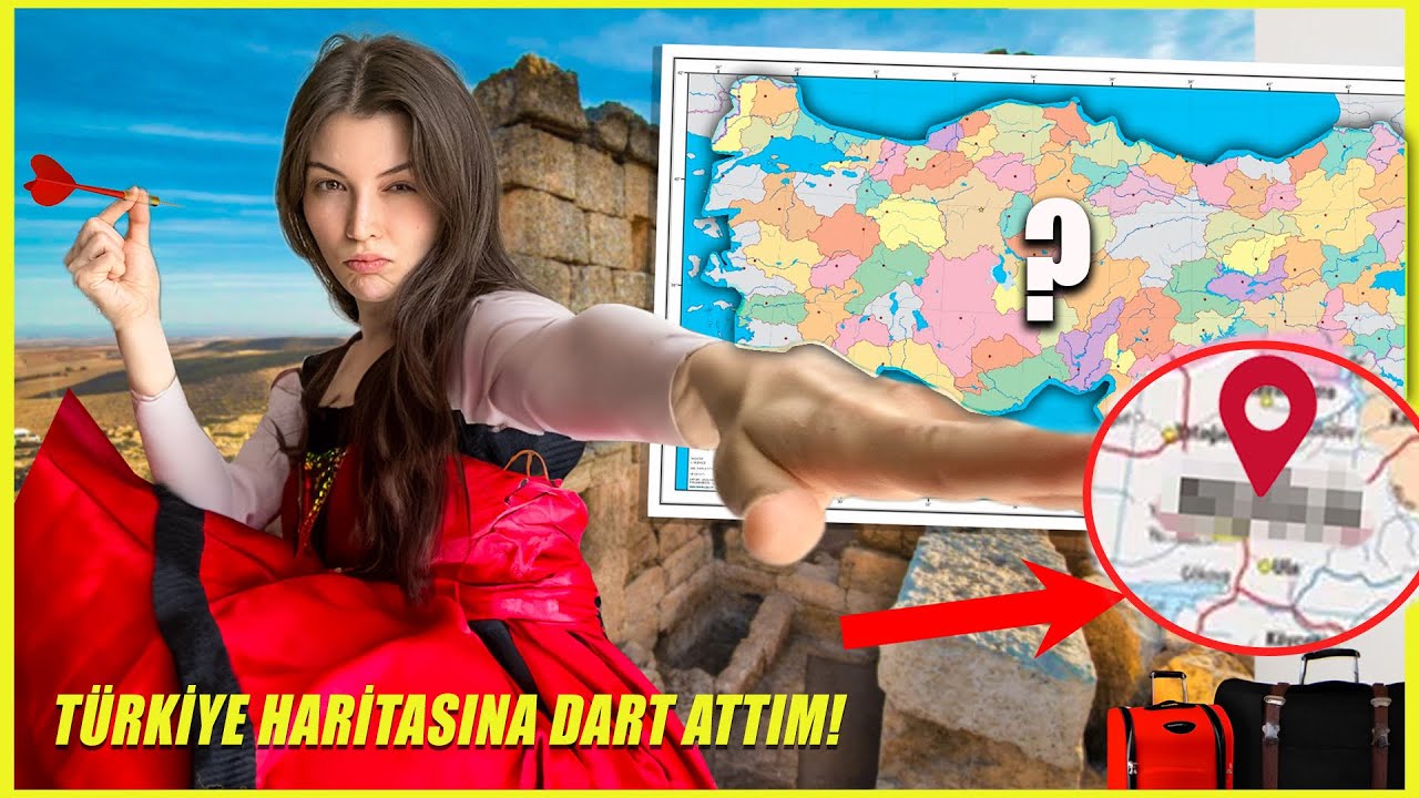 HARİTAYA DART ATTIM, GELEN YERE GİTTİM! (DİYARBAKIR)