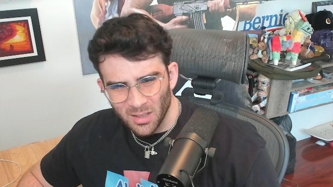 HasanAbi reaction to Twitch BANNING 