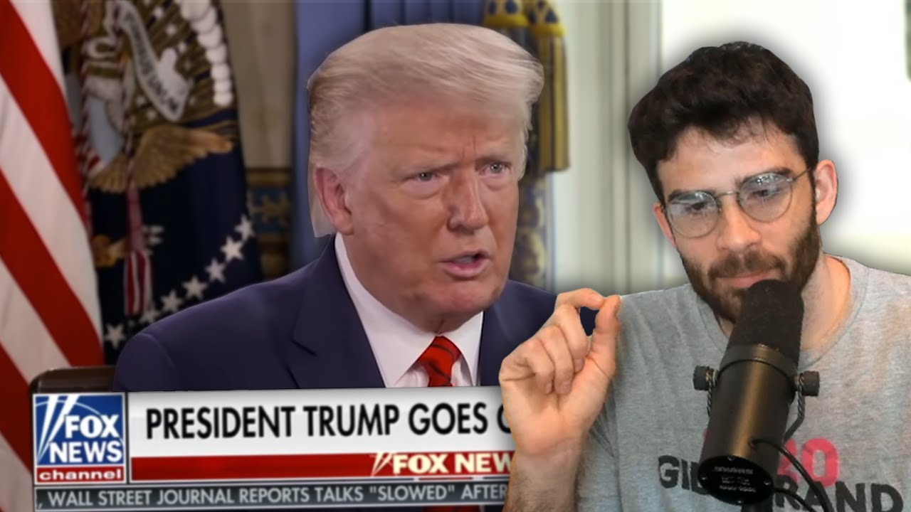 Hasanabi Reacts to Trump's INSANE Interview w/ Laura Ingraham