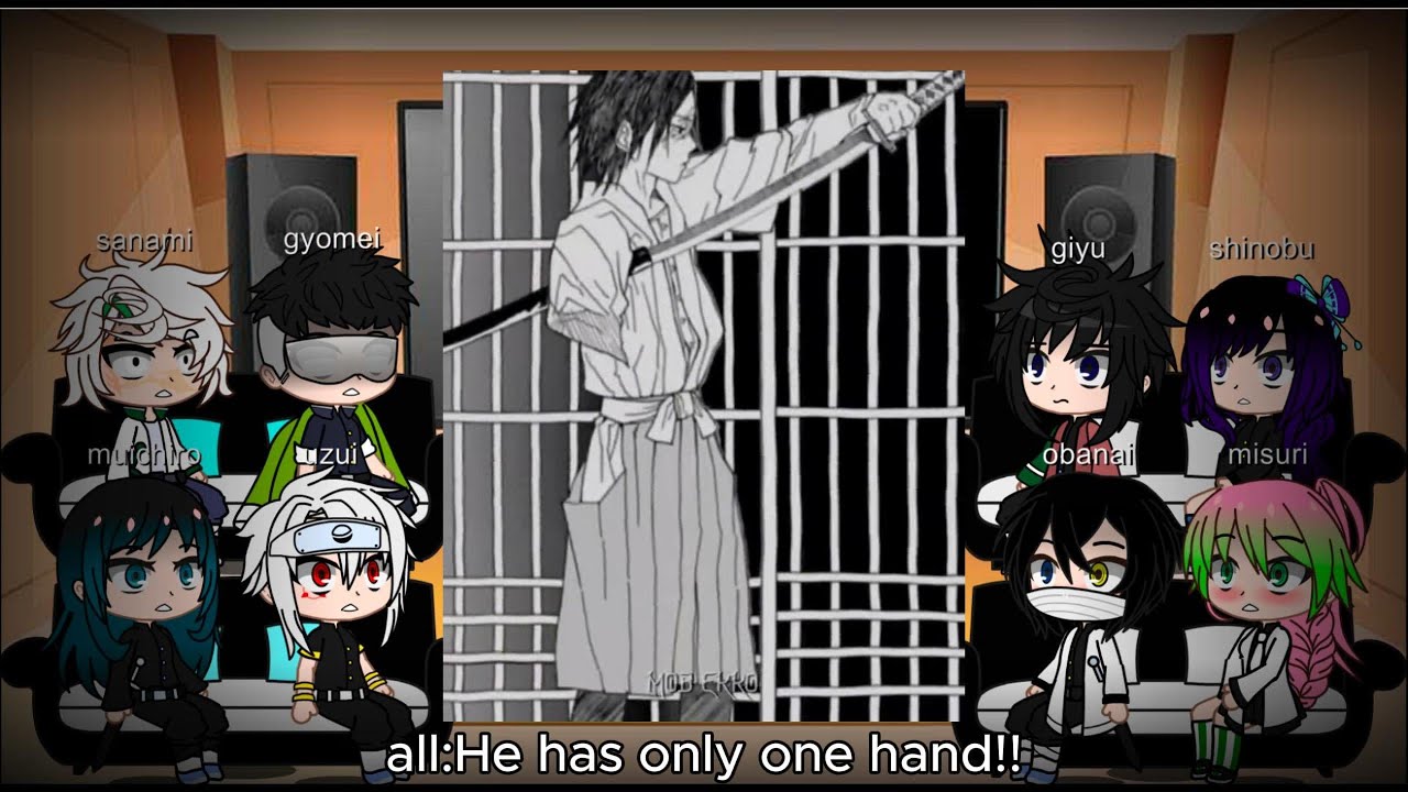 Hashiras React to Tanjiro's First Design || Demon Slayer || #demonslayer #reaction #anime #gacha