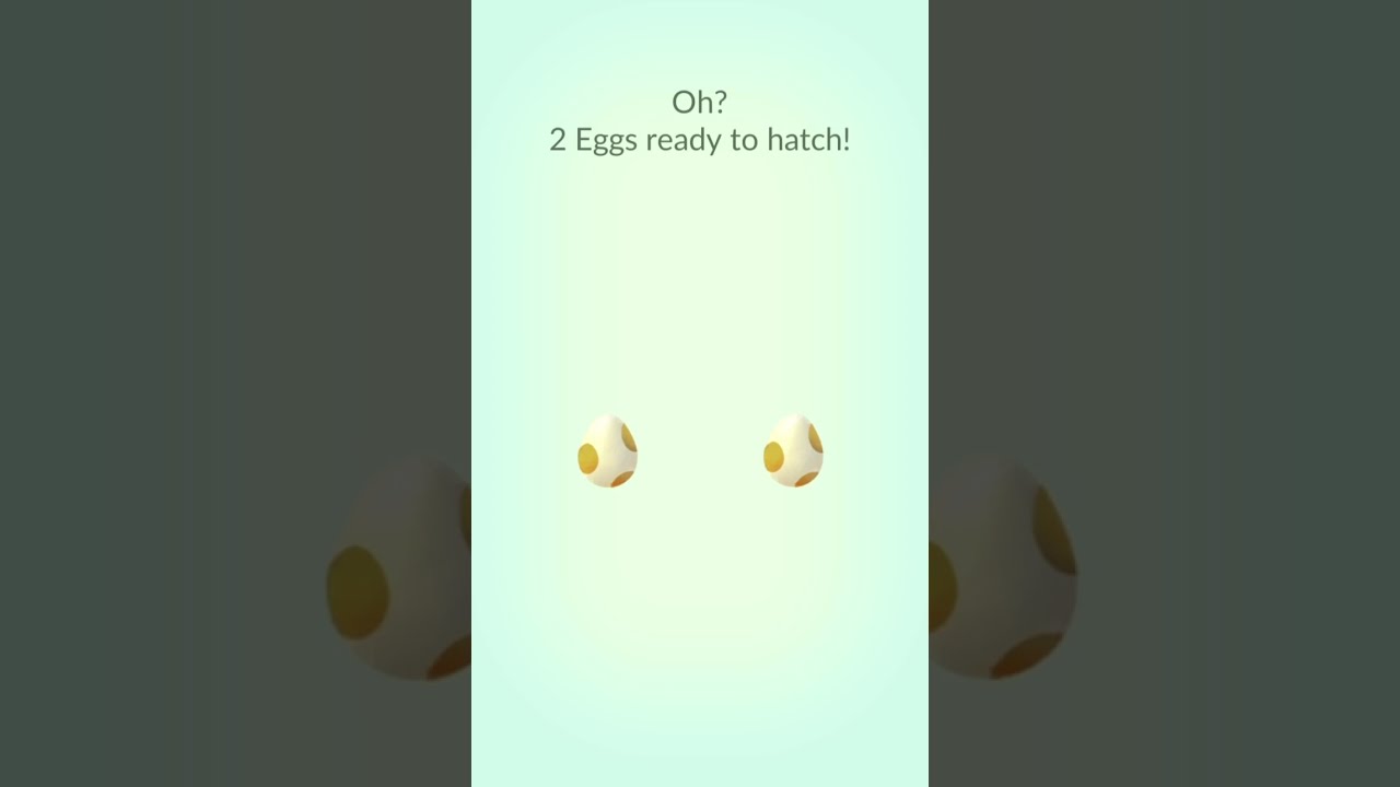 Hatching two at   once 5 Km egg (Azurill X Happiny) - Pokémon Go