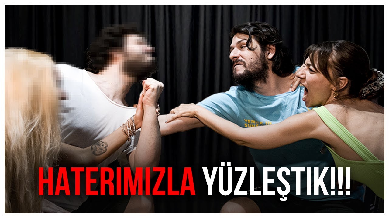 HATERLARIMIZ İLE YÜZLEŞTİK!!! SURATINA TÜKÜRDÜM ! (PARODİ)
