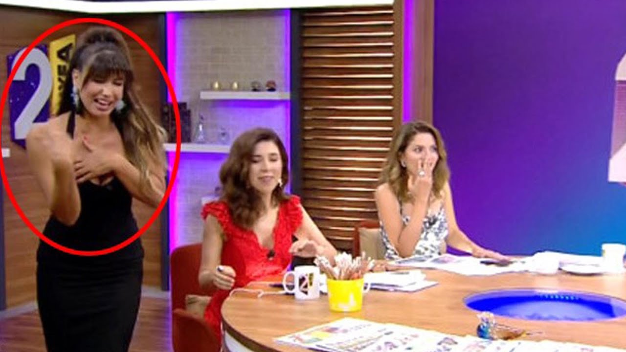 Hatice'nin göğüs açıldı! Canlı yayında çıldırdı & Türkücü Hatice Firikik & Hatice canlı yayın frikik