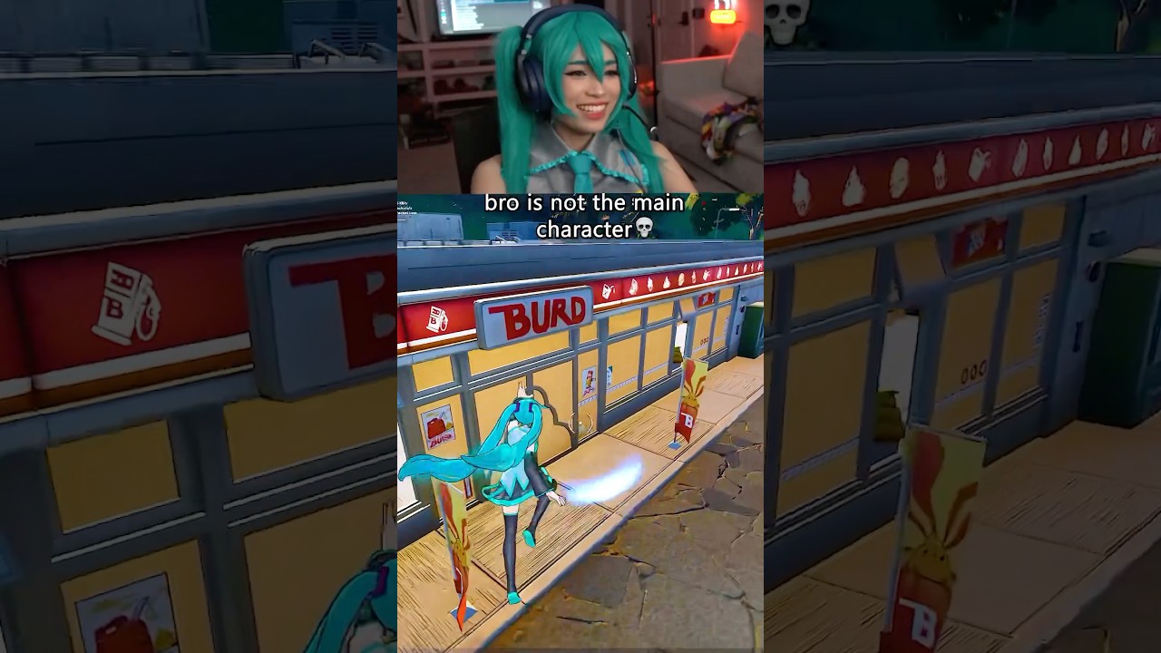 HATSUNE MIKU PLAYS FORTNITE