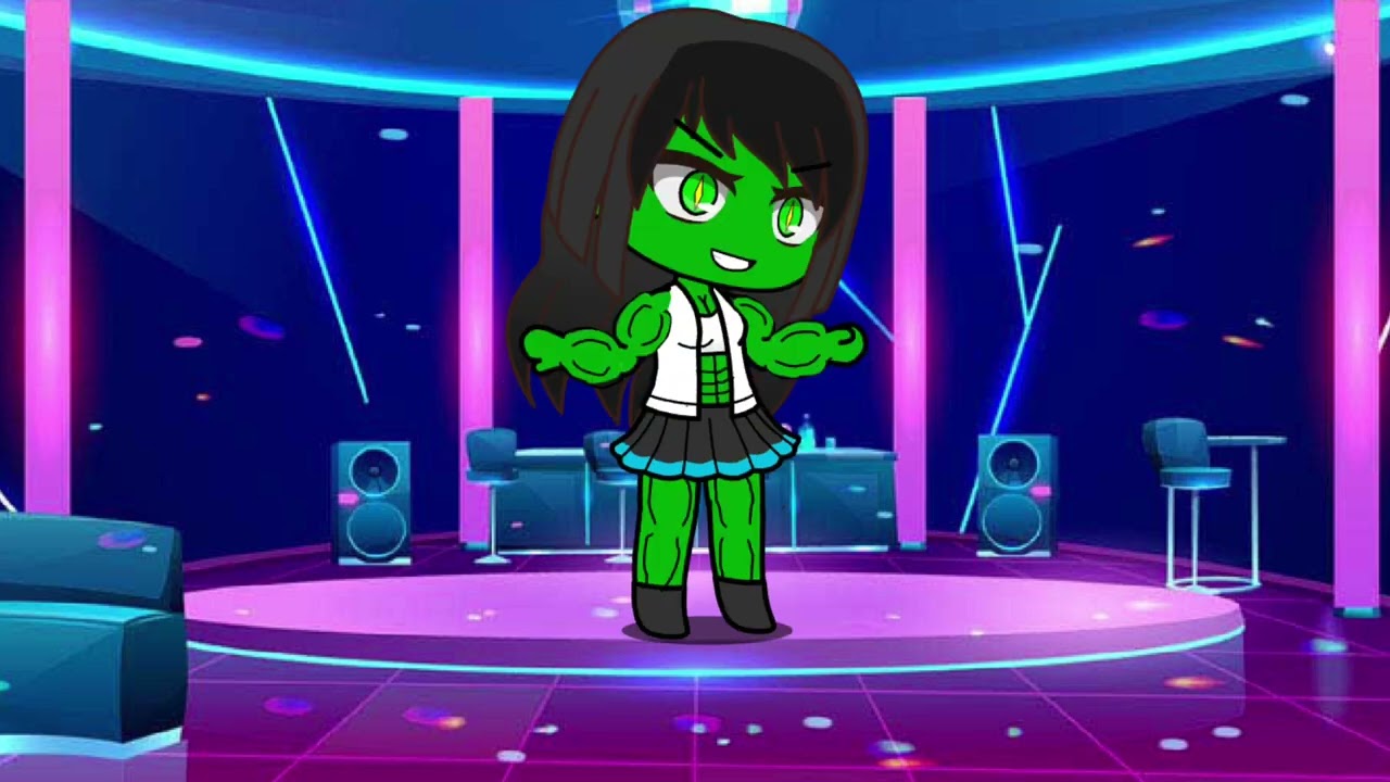Hatsune Miku she hulk transformation