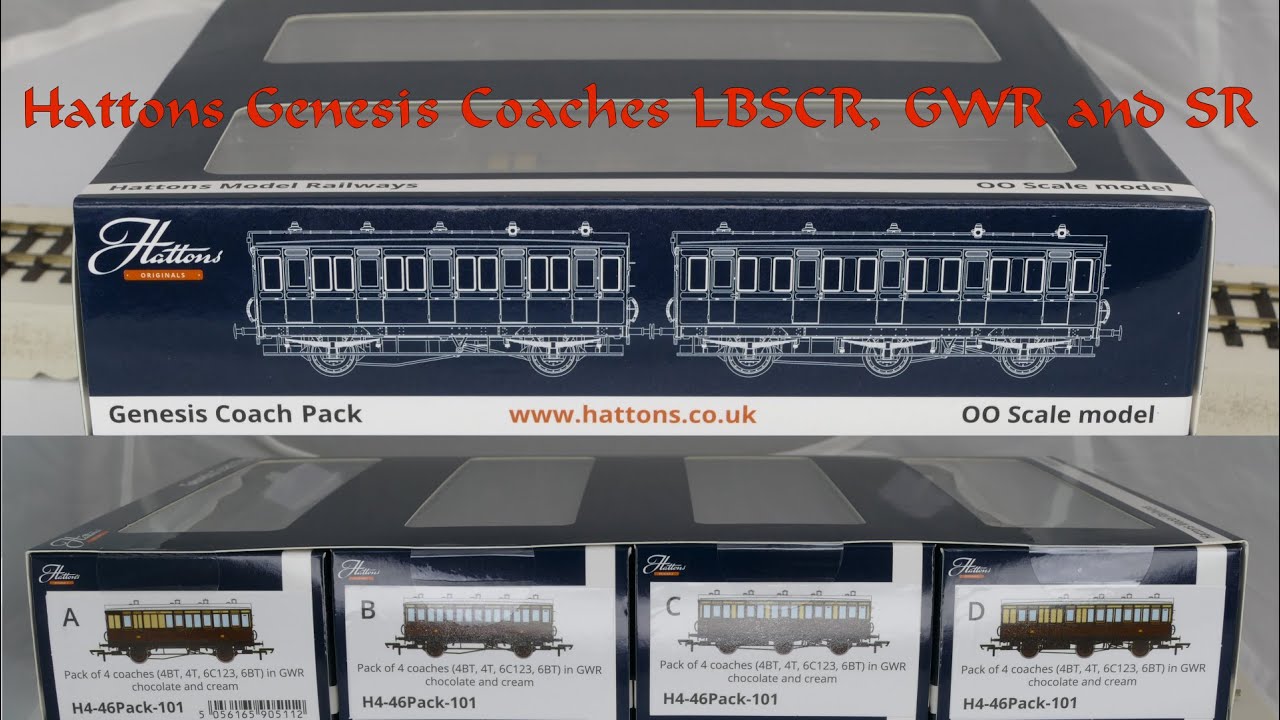 Hattons Genesis Coaches LBSCR, GWR and SR Part 1