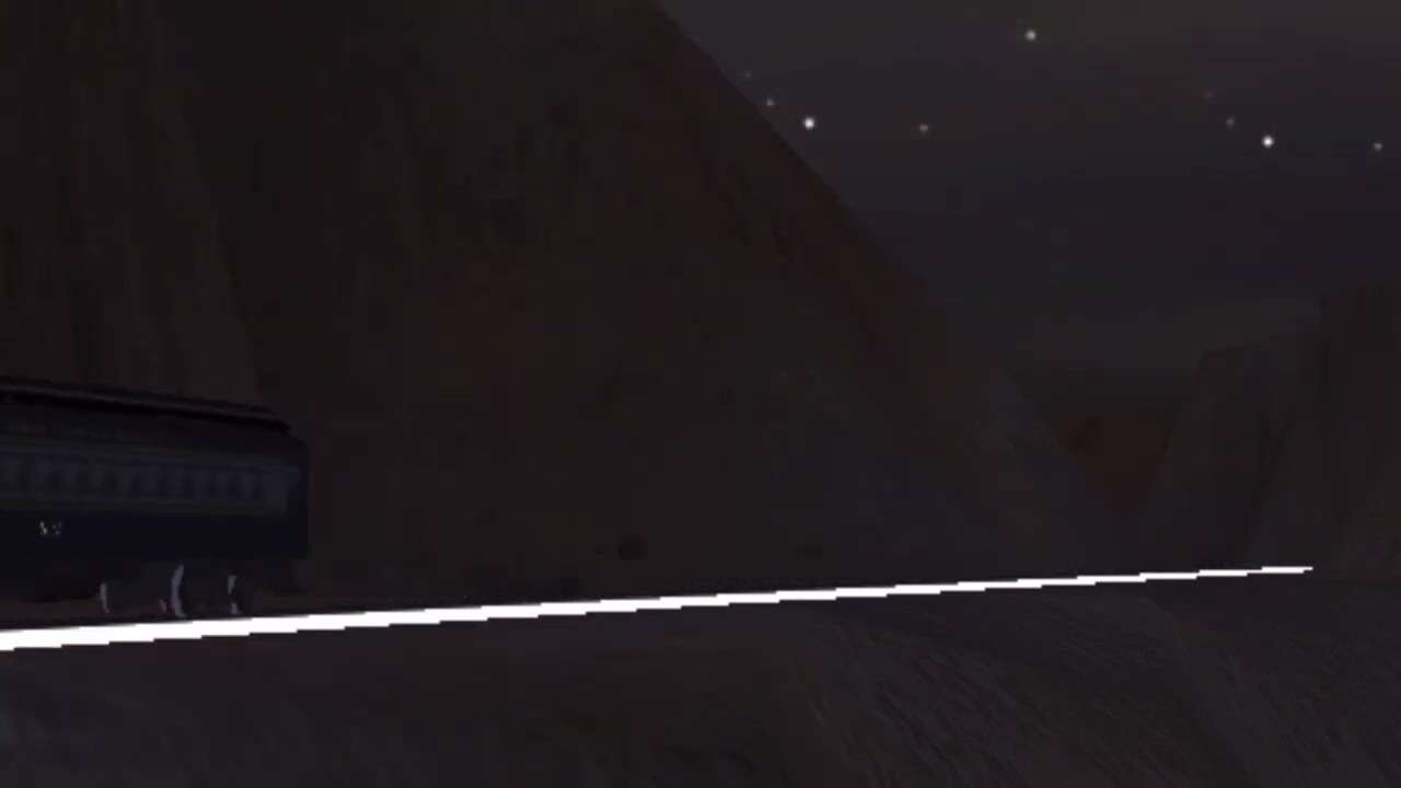 Haunted train Trainz crossover music video